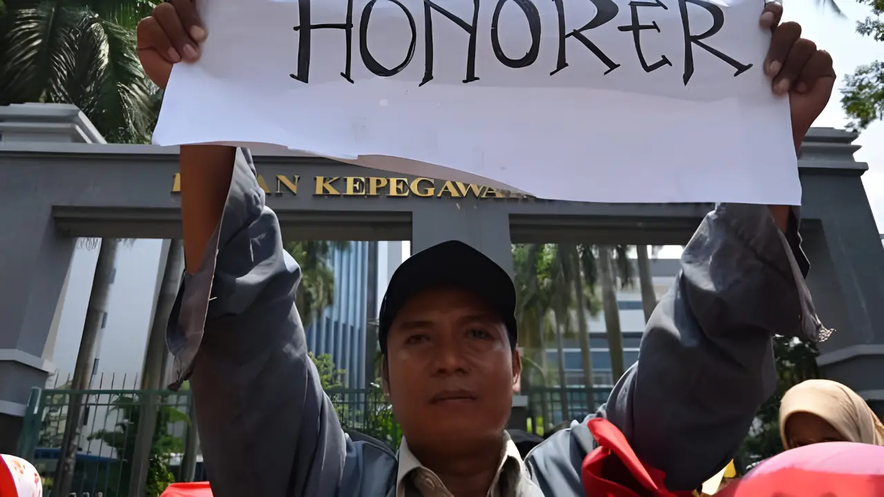 Demo Guru Swasta PPPK 2026 Tuntut Keadilan Kuota di DPR RI