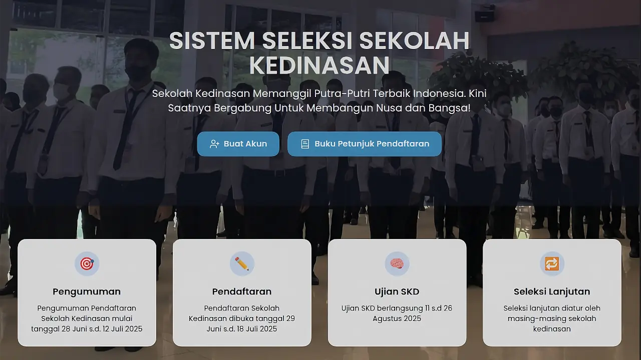 Pendaftaran Sekolah Kedinasan 2026: Jadwal & Dokumen